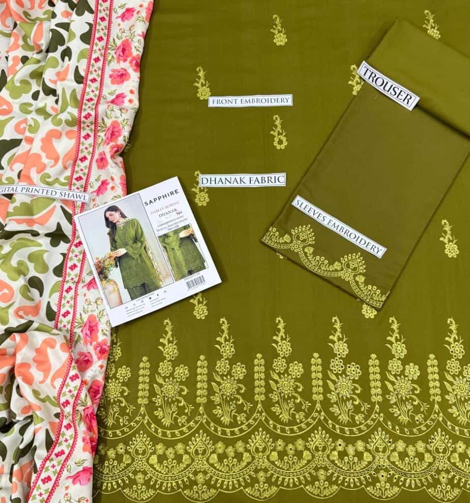 LAWN 3 PIECE EMBROIDERY 🪡 EID COLLECTION