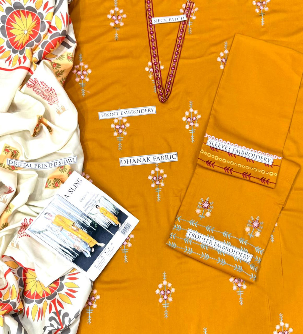 LAWN 3 PIECE EMBROIDERY 🪡 EID COLLECTION